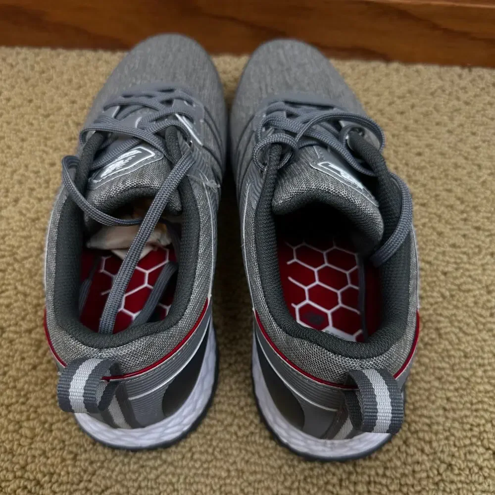 NEW New Balance Men's Fresh Foam Contend Golf Shoes Grey/Charcoal 8 Wide